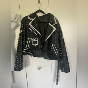 The HER Black Studded Jacket